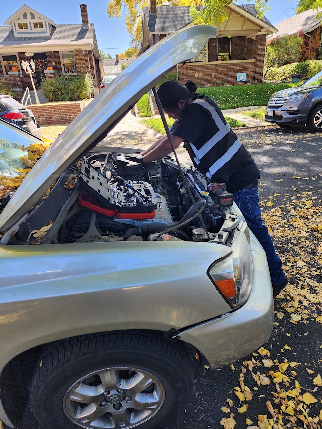 Mobile Starter Replacement on Toyota