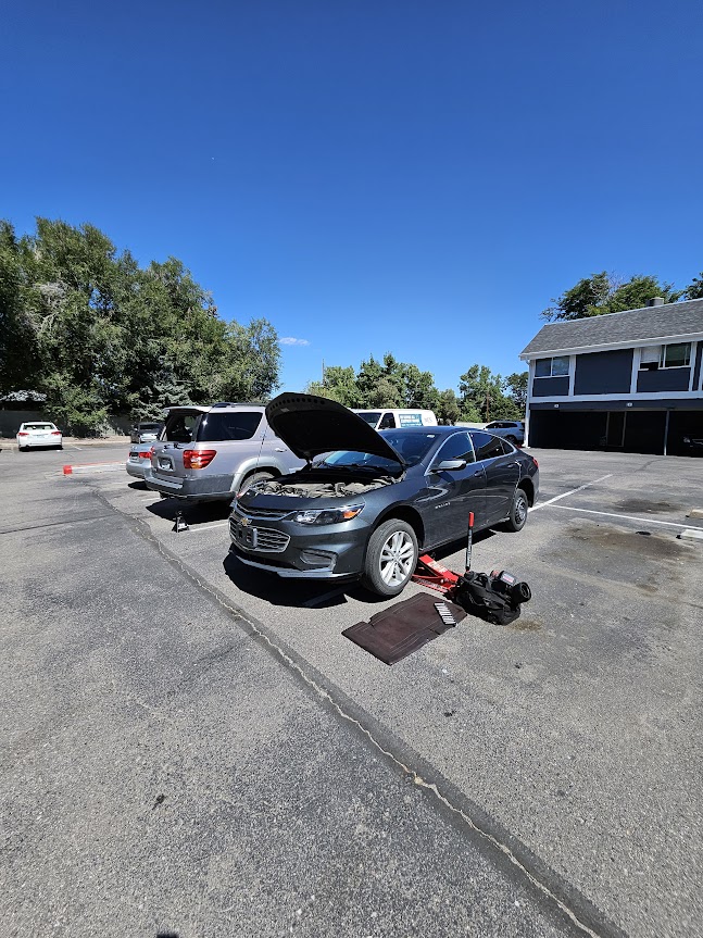 Mobile Brake pad replacement